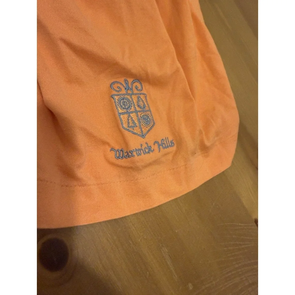 Polo Golf Ralph Lauren Polo‎ Shirt Warwick Hills Orange/pink Color Size M